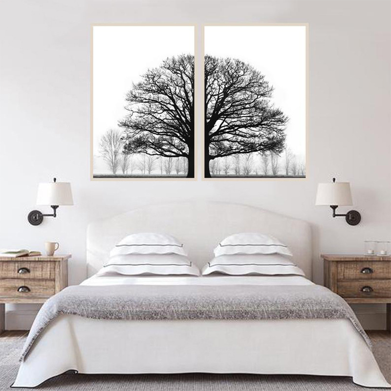 Modern Wall Art for Sofa Background